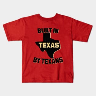 Vintage Texas Manufacturing Label Kids T-Shirt